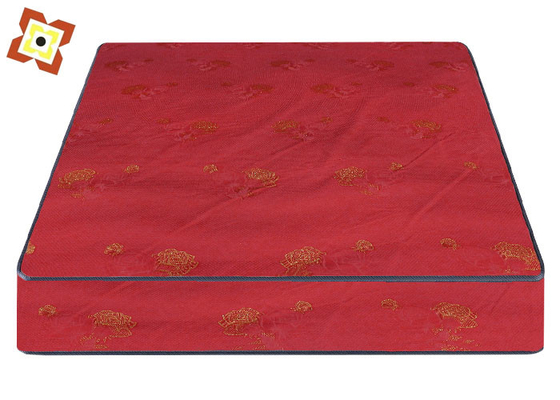 Simmons Mattress Cover Fabric โพลีเอสเตอร์ Warp ถักมันเงา Flat Gold Powder Cloth