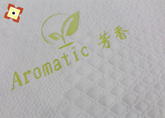 เส้นใยไม้ไผ่ถักอากาศชั้นที่นอนผ้า Jacquard 86 '' Width