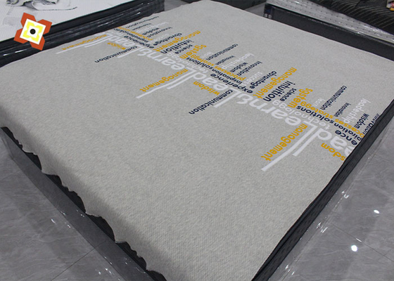 ผ้า Jacquard ถักสปริงสองด้านสำหรับที่นอน, เส้นด้ายปั่น
