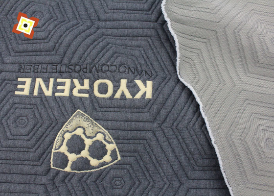 ผ้า Jacquard ถักป้องกันการแพ้รีไซเคิลสำหรับที่นอน Tencel