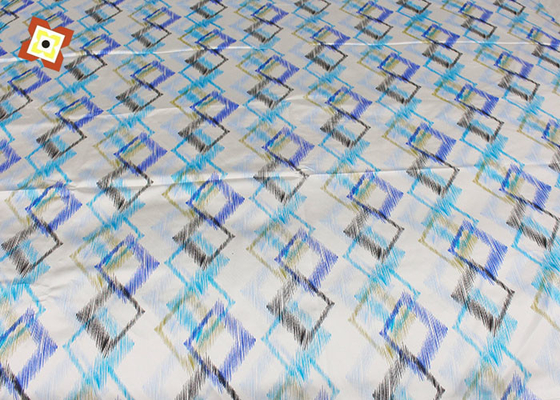 ผ้าไมโครไฟเบอร์โพลีเอสเตอร์ 100% ระบายอากาศได้ ลาย Jacquard DOT เมมโมรี่โฟม ที่นอน ตกแต่งบ้าน ปลอกโซฟา โรงงานโดยตรง