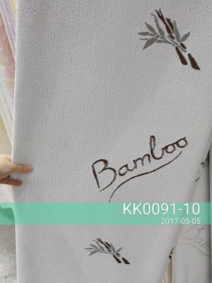 สีขาว 240g / M2 Jacquard ที่นอนผ้ากันฝุ่นสำหรับเครื่องนอน