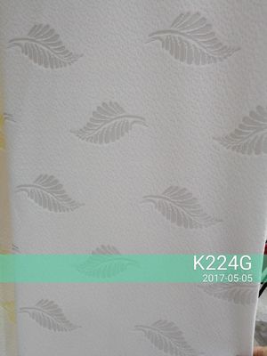 สีขาว 240g / M2 Jacquard ที่นอนผ้ากันฝุ่นสำหรับเครื่องนอน