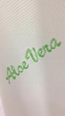 ผ้า Jacquard ถักกว้าง 2.2 ม. สีเขียวสำหรับที่นอน