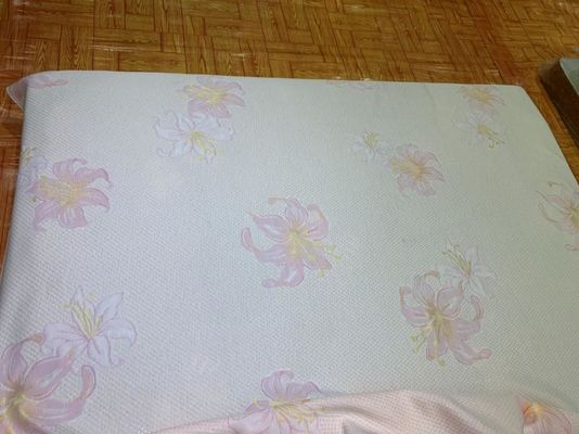ผ้าถัก Jacquard กันน้ำ 400gsm รีไซเคิลได้รับการรับรอง RoHS
