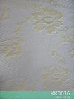 สีเทา 100% Polyester 180gsm Jacquard Knitting Fabric ความกว้าง 220cm