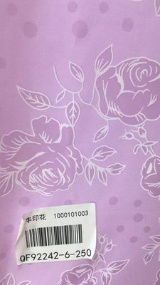 พิมพ์ผ้า Quilted 75gsm สำหรับสารหน่วงไฟที่นอน