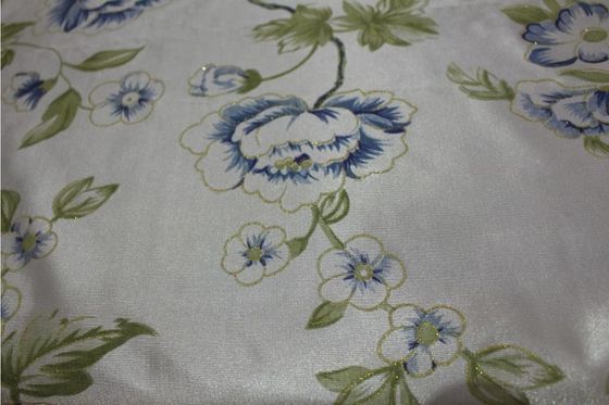 100% Polyester 90gsm Mattress Quilting Fabric ใบรับรอง RoHS