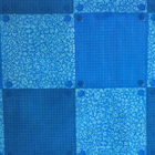 ผ้าโพลีเอสเตอร์กันไรฝุ่นสีฟ้าอ่อนผ้าที่นอน Jacquard 38g / M2