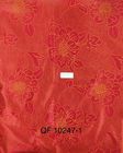 ผ้าที่นอนโพลีเอสเตอร์ด้านล่างสีแดง 100g / M2 Jacquard Quilted 2.3m Width