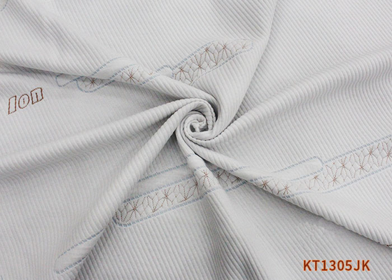 ผ้าที่นอน Jacquard แบบกำหนดเองความกว้าง 230 ซม. ระบายอากาศได้สบาย