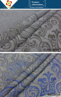 หมอนรองที่นอน Jacquard สองด้านลายรอยัลแพทเทิร์นผ้าระบายอากาศที่เป็นมิตรต่อผิว