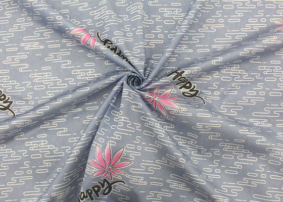 โรงงานขายตรง Warp ถักพิมพ์ที่นอนผ้าโพลีเอสเตอร์ Quilted Fabric