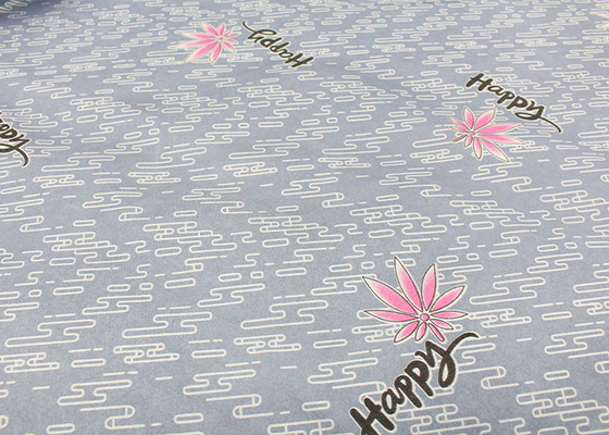 โรงงานขายตรง Warp ถักพิมพ์ที่นอนผ้าโพลีเอสเตอร์ Quilted Fabric