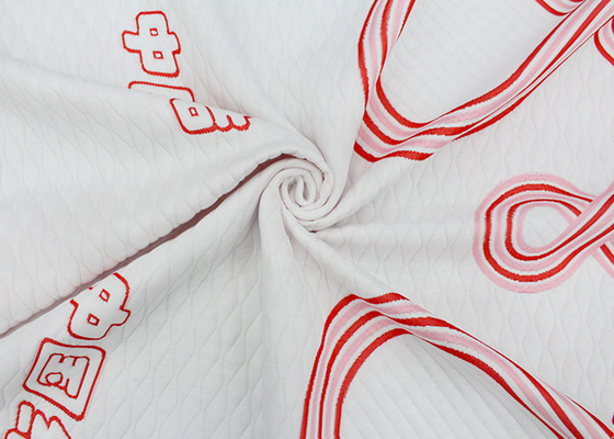 สิ่งทอที่บ้านถักผ้า Jacquard หมอนระบายอากาศที่นอนหมอนผ้า Customized