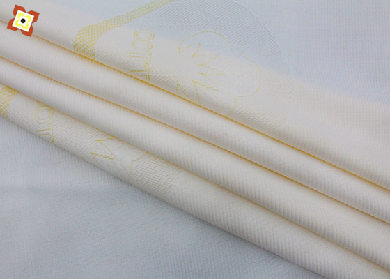 ผ้าปูเตียง Jacquard โพลีเอสเตอร์ทอผ้าควิลท์เรขาคณิต