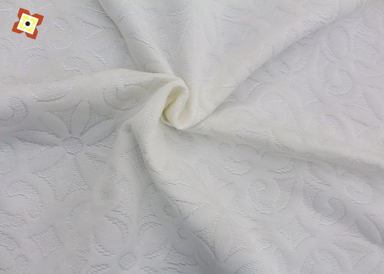 ผ้าถักโพลีเอสเตอร์นุ่ม Jacquard Air ชั้นกันน้ำที่นอนหมอน Simmons ผ้าป้องกัน Spot