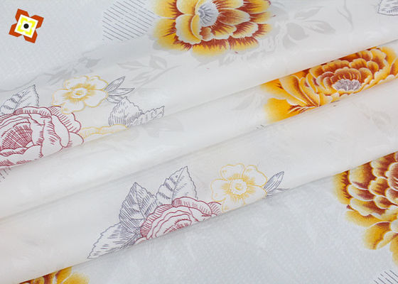 230cm ความกว้างที่นอนควิลท์ผ้าโพลีเอสเตอร์วิปริตถักพิมพ์ Bronzing Frosted