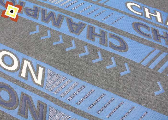กราฟีนอากาศชั้นที่นอนควิลท์ผ้าใยไผ่ Jacquard กันน้ำลามิเนตหมอนที่นอนผ้า